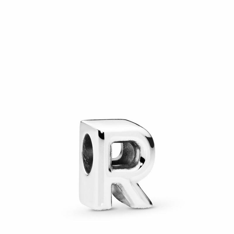 Pandora Letter R Charm Ireland - Sterling Silver - 412896FSQ